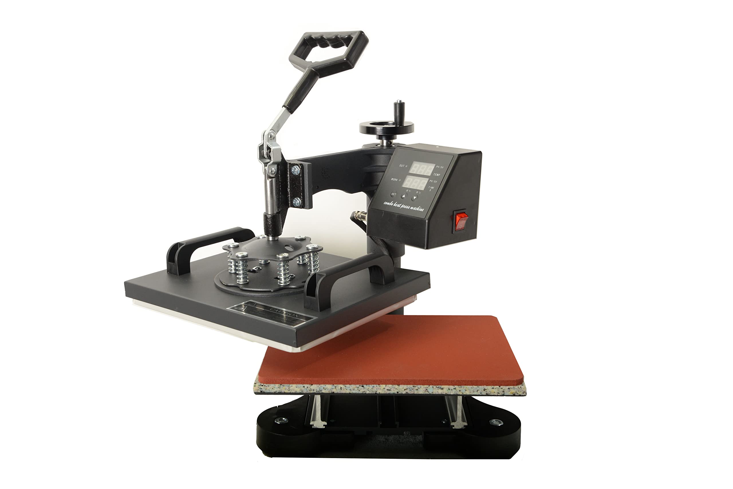 HAIWUSAN 熱転写プレス機 ヒートプレス機 昇華転写 8 in1 110v230*300mm